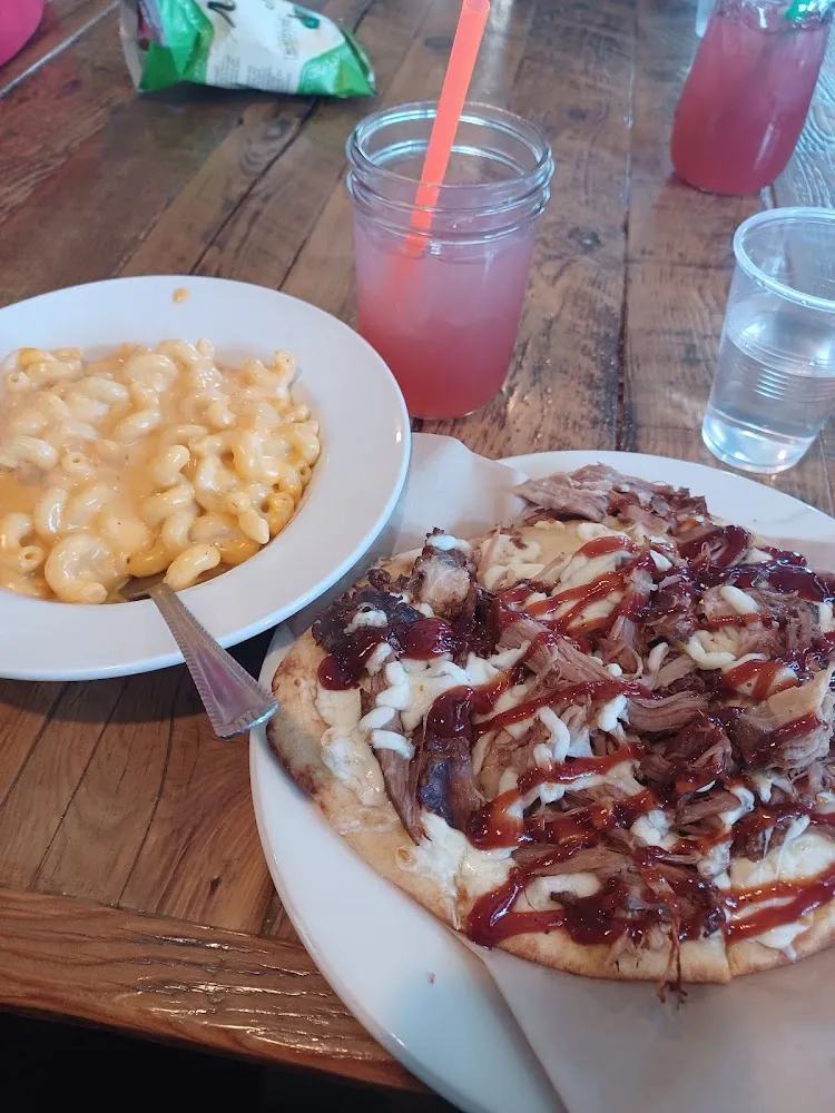 Macaroni and Cheese and Flatbread